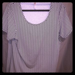 Chevron black and white classic tee